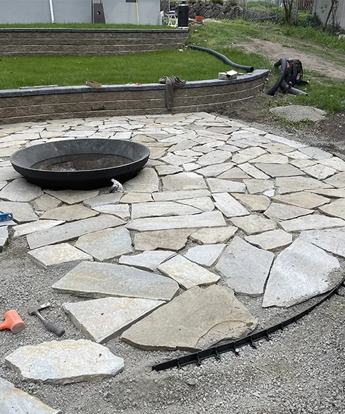 Flagstone Patio in Lakewood 